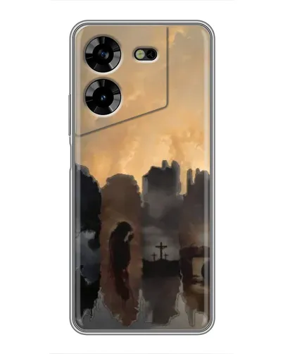 Чехол для TECNO POVA 5 (LG7n) с картинкой «Дорога к вере»