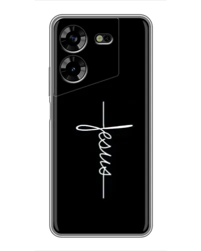 Чехол для TECNO POVA 5 (LG7n) с картинкой «Тонкая линия веры»