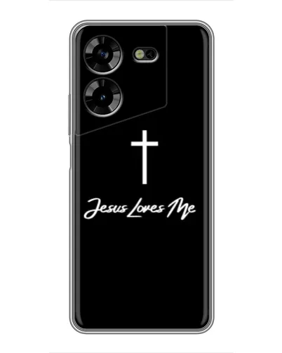 Чехол для TECNO POVA 5 (LG7n) с картинкой «Иисус любит тебя»