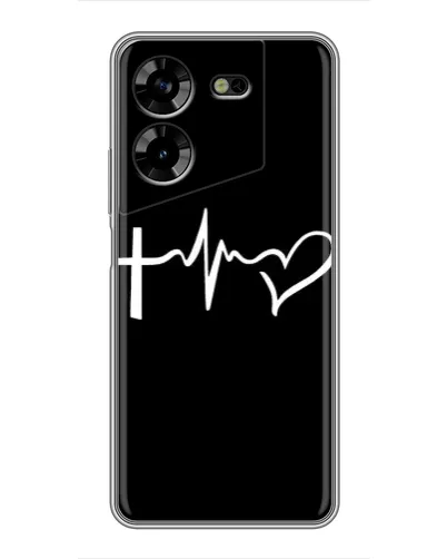 Чохол для TECNO POVA 5 (LG7n) з картинкою «Пульс віри» Чохол для TECNO POVA 5 (LG7n) з картинкою «Пульс віри»
