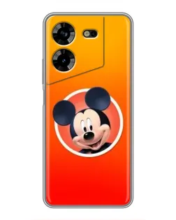 Чохол для TECNO POVA 5 (LG7n) з картинкою «Mickey в колі»