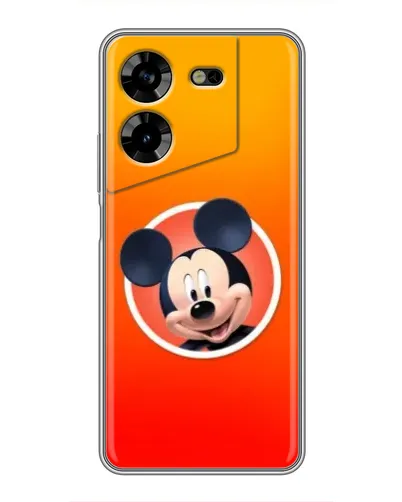 Чохол для TECNO POVA 5 (LG7n) з картинкою «Mickey в колі»