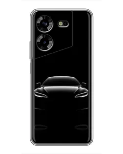 Чохол для TECNO POVA 5 (LG7n) з картинкою «Силует Tesla Night» Чохол для TECNO POVA 5 (LG7n) з картинкою «Силует Tesla Night»
