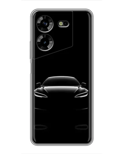 Чехол для TECNO POVA 5 (LG7n) с картинкой «Силуэт Tesla Night» Чехол для TECNO POVA 5 (LG7n) с картинкой «Силуэт Tesla Night»