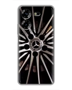 Чехол для TECNO POVA 5 (LG7n) с картинкой «Диск Mercedes»