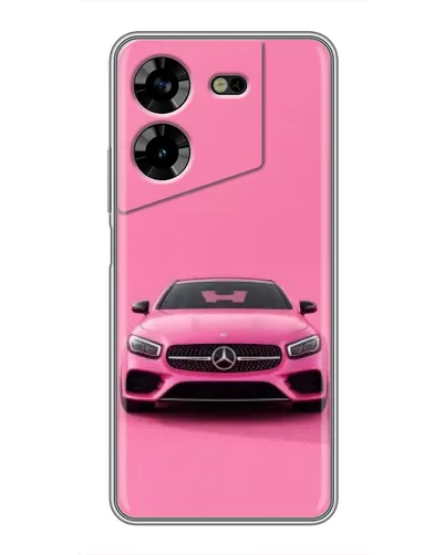 Чехол для TECNO POVA 5 (LG7n) с картинкой «Розовый Mercedes AMG» Чехол для TECNO POVA 5 (LG7n) с картинкой «Розовый Mercedes AMG»