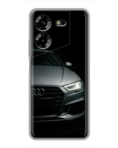 Чехол для TECNO POVA 5 (LG7n) с картинкой «Audi — детализация кузова»