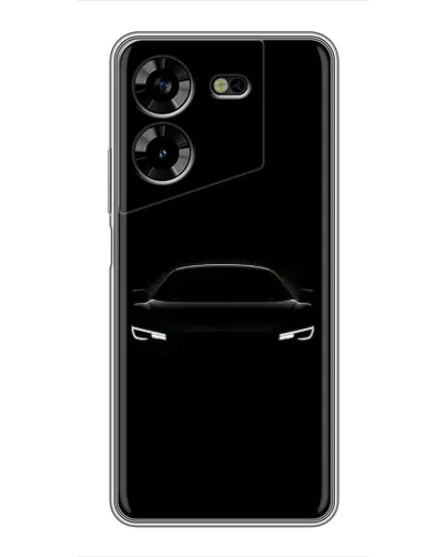 Чехол для TECNO POVA 5 (LG7n) с картинкой «Взгляд Audi в темноте»