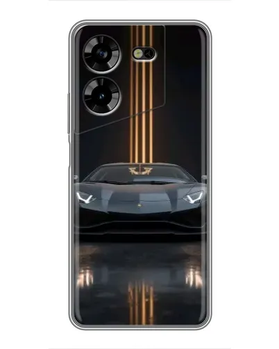 Чехол для TECNO POVA 5 (LG7n) с картинкой «Lamborghini золотые линии» Чехол для TECNO POVA 5 (LG7n) с картинкой «Lamborghini золотые линии»