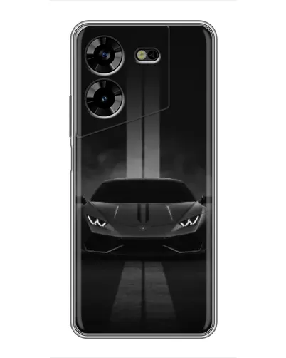 Чехол для TECNO POVA 5 (LG7n) с картинкой «Lamborghini симметрия дорог» Чехол для TECNO POVA 5 (LG7n) с картинкой «Lamborghini симметрия дорог»