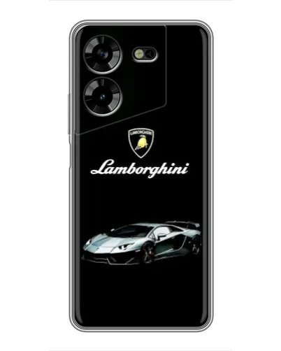 Чехол для TECNO POVA 5 (LG7n) с картинкой «Логотип Lamborghini классика» Чехол для TECNO POVA 5 (LG7n) с картинкой «Логотип Lamborghini классика»