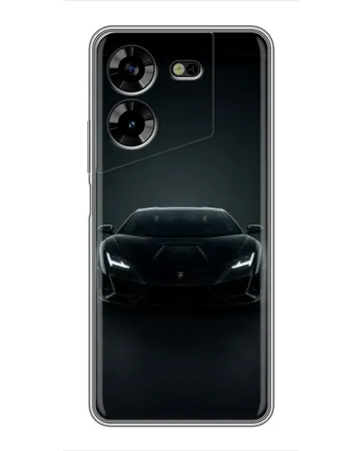 Чехол для TECNO POVA 5 (LG7n) с картинкой «Черный Lamborghini Aventador» Чехол для TECNO POVA 5 (LG7n) с картинкой «Черный Lamborghini Aventador»