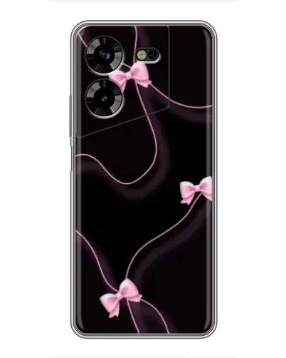 Чехол для TECNO POVA 5 (LG7n) с картинкой «Розовые ленты» Чехол для TECNO POVA 5 (LG7n) с картинкой «Розовые ленты»