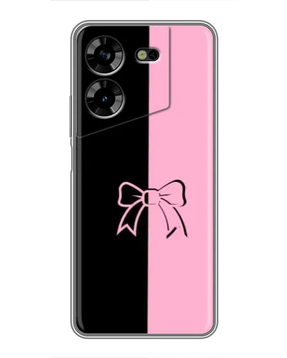 Чехол для TECNO POVA 5 (LG7n) с картинкой «Половинки банта» Чехол для TECNO POVA 5 (LG7n) с картинкой «Половинки банта»