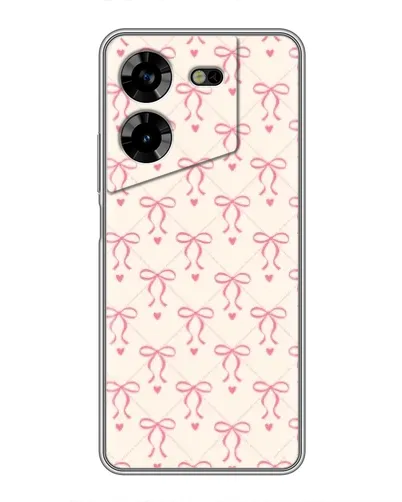 Чехол для TECNO POVA 5 (LG7n) с картинкой «Розовые бантики Coquette» Чехол для TECNO POVA 5 (LG7n) с картинкой «Розовые бантики Coquette»