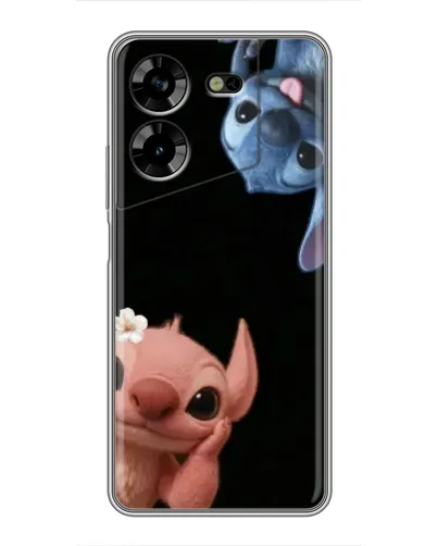 Чехол для TECNO POVA 5 (LG7n) с картинкой «Фиолетовый туман роз»