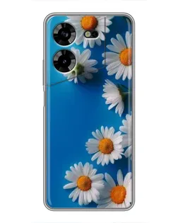 Чохол для TECNO POVA 5 (LG7n) з картинкою «Білосніжні маргаритки»