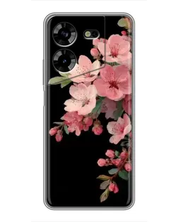 Чохол для TECNO POVA 5 (LG7n) з картинкою «Рожева гілка сакури»