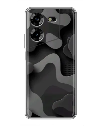 Чехол для TECNO POVA 5 (LG7n) с картинкой «Темный абстрактный камуфляж» Чехол для TECNO POVA 5 (LG7n) с картинкой «Темный абстрактный камуфляж»