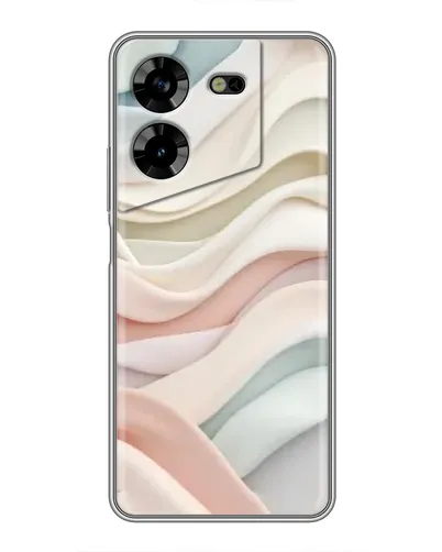 Чехол для TECNO POVA 5 (LG7n) с картинкой «Пастельные нежные волны» Чехол для TECNO POVA 5 (LG7n) с картинкой «Пастельные нежные волны»
