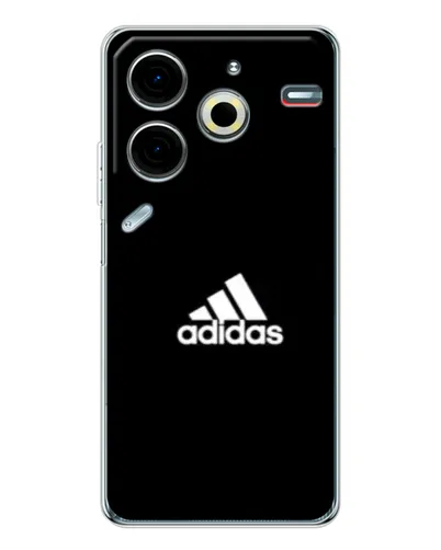 Чехол для TECNO Pova 6 Neo 5G с картинкой «Adidas Red Style»