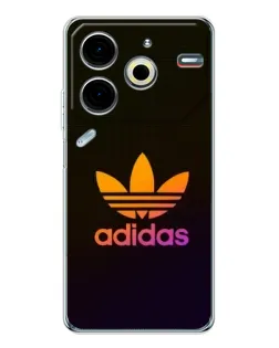 Чехол для TECNO Pova 6 Neo 5G с картинкой «Градиент Adidas»