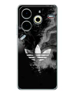 Чехол для TECNO Pova 6 Neo 5G с картинкой «Абстрактный дым Adidas»