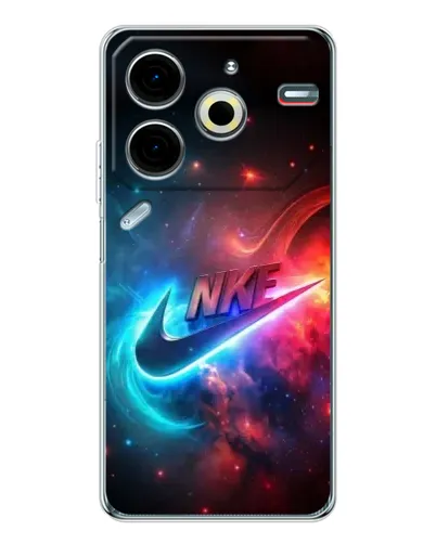 Чехол для TECNO Pova 6 Neo 5G с картинкой «Огненный логотип Nike» Чехол для TECNO Pova 6 Neo 5G с картинкой «Огненный логотип Nike»