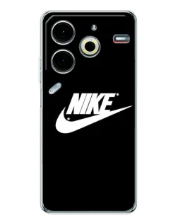 Чехол для TECNO Pova 6 Neo 5G с картинкой «Мазки краски Nike» Чехол для TECNO Pova 6 Neo 5G с картинкой «Мазки краски Nike»