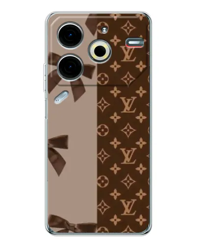 Чехол для TECNO Pova 6 Neo 5G с картинкой «Louis Vuitton — банты»