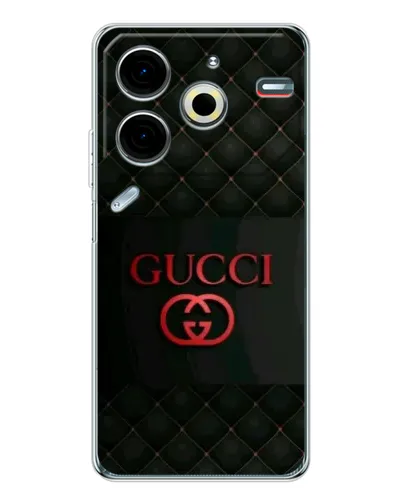 Чехол для TECNO Pova 6 Neo 5G с картинкой «Gucci — стеганый черный» Чехол для TECNO Pova 6 Neo 5G с картинкой «Gucci — стеганый черный»