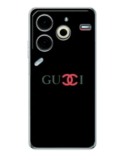 Чехол для TECNO Pova 6 Neo 5G с картинкой «Gucci — красный градиент» Чехол для TECNO Pova 6 Neo 5G с картинкой «Gucci — красный градиент»