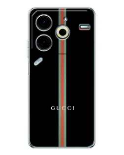 Чохол для TECNO Pova 6 Neo 5G з картинкою «Gucci — строга лінія» Чохол для TECNO Pova 6 Neo 5G з картинкою «Gucci — строга лінія»