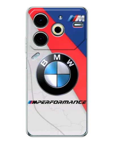 Чехол для TECNO Pova 6 Neo 5G с картинкой «BMW Performance стиль»
