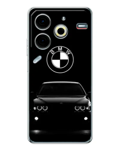 Чехол для TECNO Pova 6 Neo 5G с картинкой «BMW — взгляд из темноты»