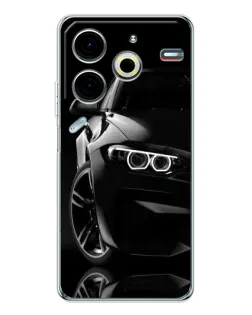 Чохол для TECNO Pova 6 Neo 5G з картинкою «Чорна BMW — профіль» Чохол для TECNO Pova 6 Neo 5G з картинкою «Чорна BMW — профіль»