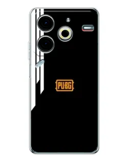 Чехол для TECNO Pova 6 Neo 5G с картинкой «PUBG — вертикальные линии» Чехол для TECNO Pova 6 Neo 5G с картинкой «PUBG — вертикальные линии»