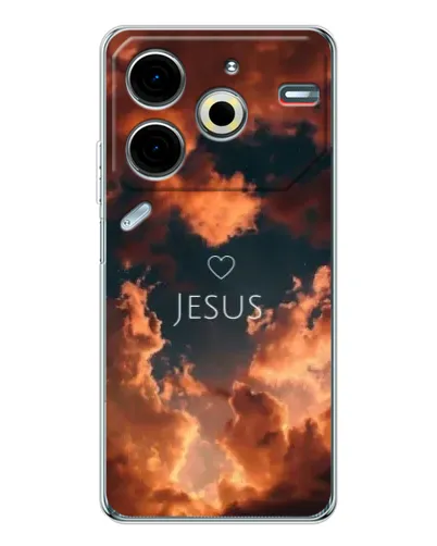 Чехол для TECNO Pova 6 Neo 5G с картинкой «Сияние Имени Jesus» Чехол для TECNO Pova 6 Neo 5G с картинкой «Сияние Имени Jesus»