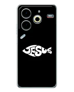 Чохол для TECNO Pova 6 Neo 5G з картинкою «Риба Jesus» Чохол для TECNO Pova 6 Neo 5G з картинкою «Риба Jesus»
