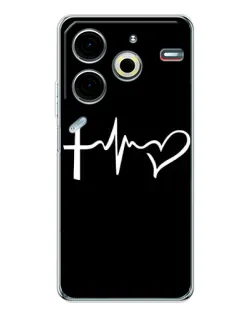Чохол для TECNO Pova 6 Neo 5G з картинкою «Пульс віри» Чохол для TECNO Pova 6 Neo 5G з картинкою «Пульс віри»