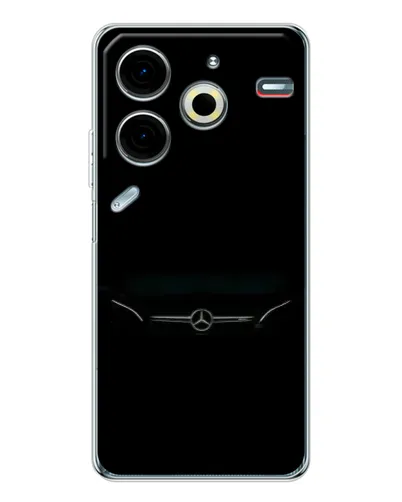Чехол для TECNO Pova 6 Neo 5G с картинкой «Mercedes Stealth Look»