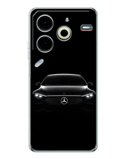 Чехол для TECNO Pova 6 Neo 5G с картинкой «Mercedes Vision — концепт»