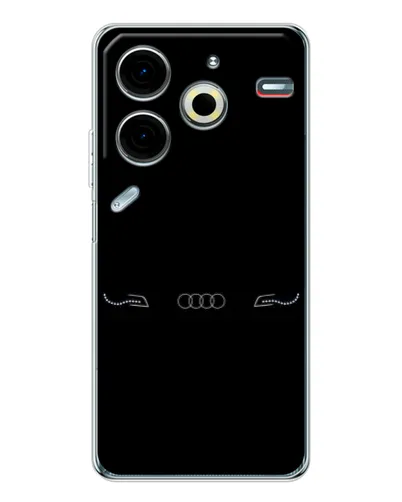 Чехол для TECNO Pova 6 Neo 5G с картинкой «Audi — световой подпись» Чехол для TECNO Pova 6 Neo 5G с картинкой «Audi — световой подпись»
