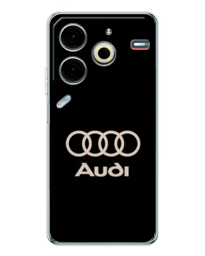 Чехол для TECNO Pova 6 Neo 5G с картинкой «Audi — золотой логотип» Чехол для TECNO Pova 6 Neo 5G с картинкой «Audi — золотой логотип»