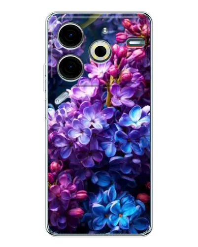 Чехол для TECNO Pova 6 Neo 5G с картинкой «Сиреневый цвет»