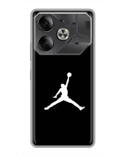 Чохол для TECNO Pova 6 з картинкою «Jordan Silhouette» Чохол для TECNO Pova 6 з картинкою «Jordan Silhouette»