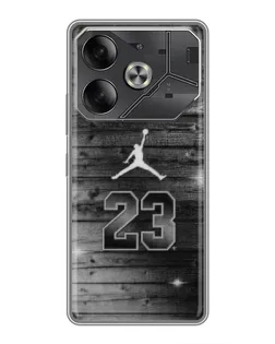 Чохол для TECNO Pova 6 з картинкою «Jordan Carbon 23»