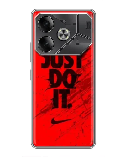 Чохол для TECNO Pova 6 з картинкою «Nike Just Do It» Чохол для TECNO Pova 6 з картинкою «Nike Just Do It»