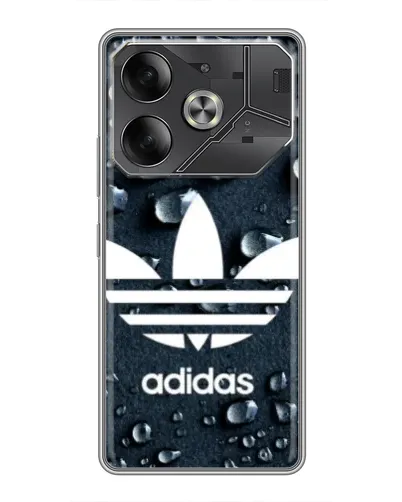 Чохол для TECNO Pova 6 з картинкою «Adidas Trefoil Blue» Чохол для TECNO Pova 6 з картинкою «Adidas Trefoil Blue»