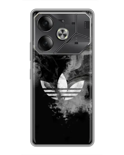 Чохол для TECNO Pova 6 з картинкою «Абстрактний дим Adidas» Чохол для TECNO Pova 6 з картинкою «Абстрактний дим Adidas»